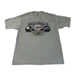 Reebok Super. Bowl XL Steelers VS Seahawks T-Shirt Mens Size L NWOT